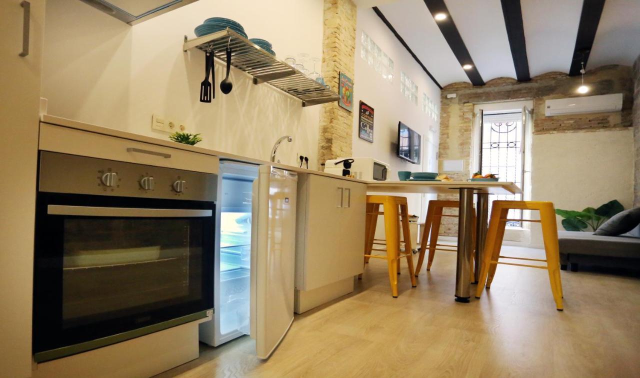 Loft Independiente Con Piscina Compartida En Centro De Valencia Luaran gambar
