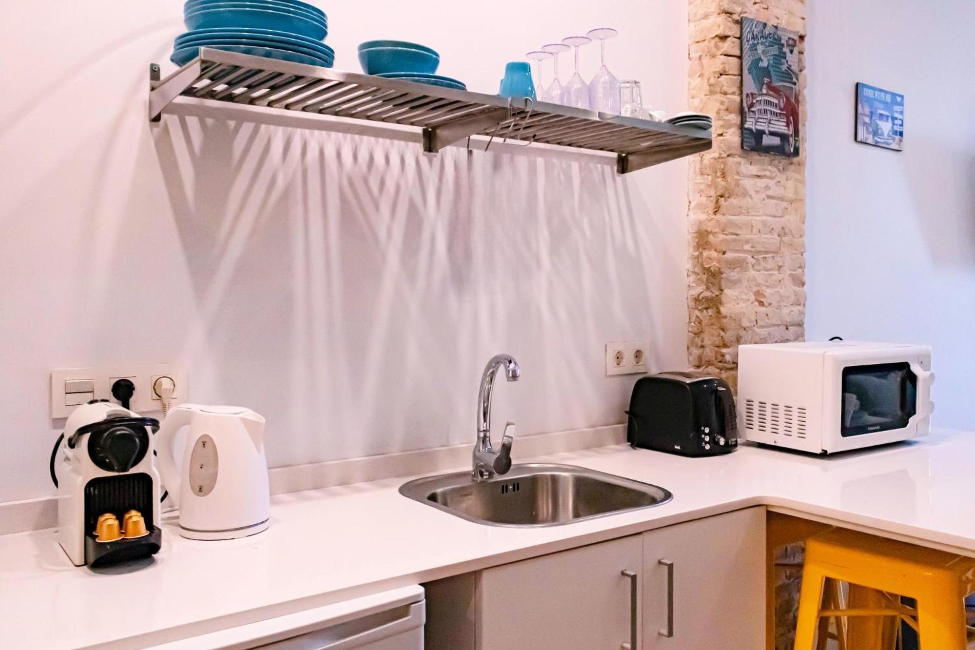 Loft Independiente Con Piscina Compartida En Centro De Valencia Luaran gambar
