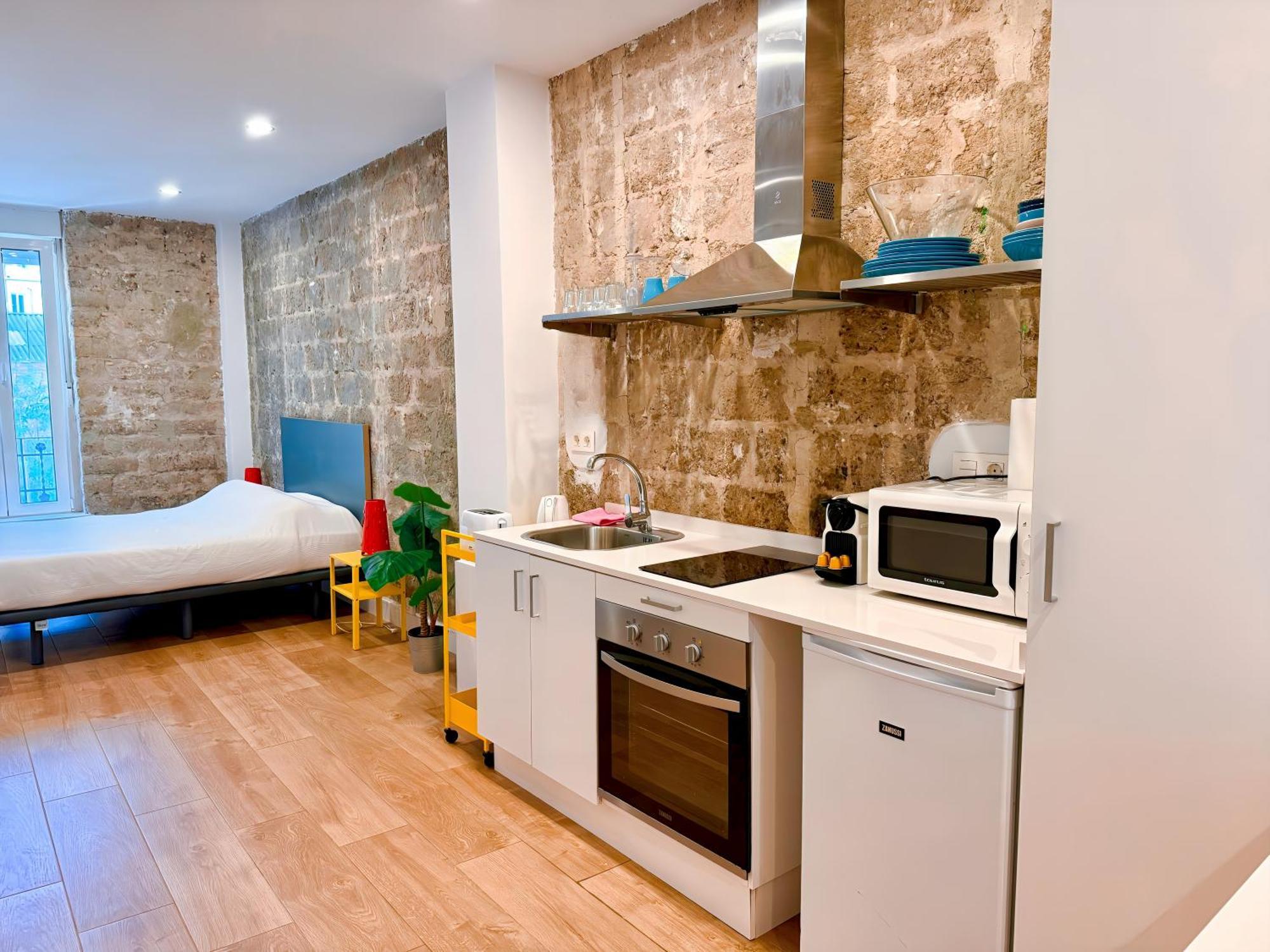 Loft Independiente Con Piscina Compartida En Centro De Valencia Luaran gambar